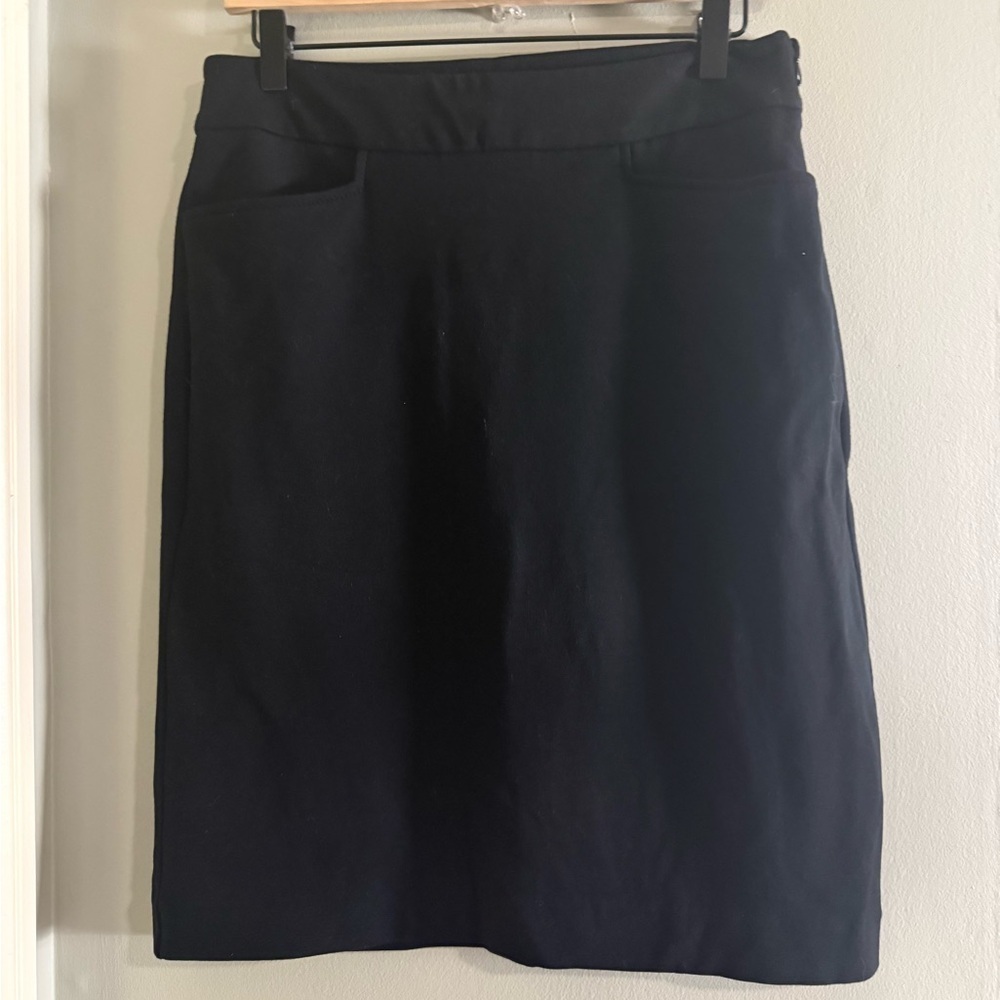 Talbots Black Knee-Length Skirt for Work